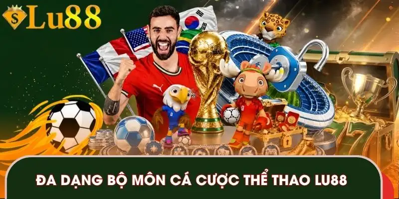 Đa dạng bộ môn cá cược thể thao LU88