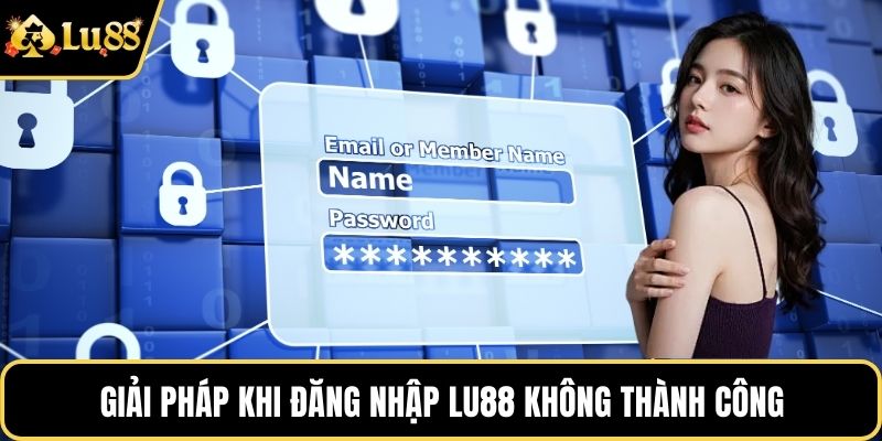Giải pháp khi đăng nhập LU88 không thành công